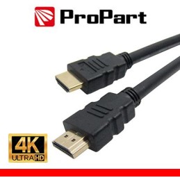 Cavo HDMI 2.0 High Speed 4K 3D con Ethernet 10m SP-SP NERO