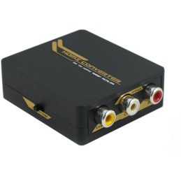 Mini Convertitore Video da Cvbs ad HDMI, scaler 720 - 1080p