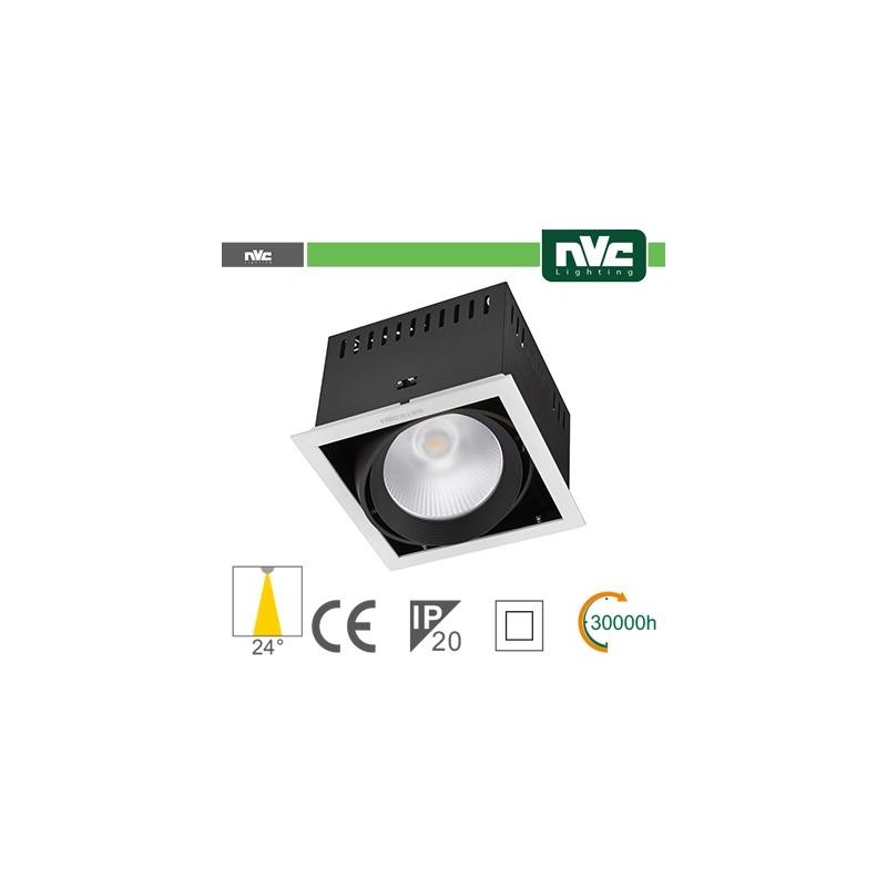 Incasso Multi lampada - 24w(1x24w) 3000k 2100lm24° CRI90