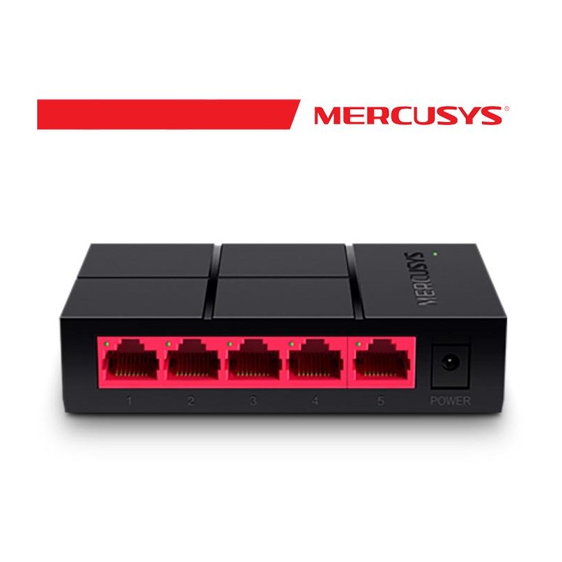 Switch Desktop 5-Porte 10/100/1000Mbps - Mercusys MS105G