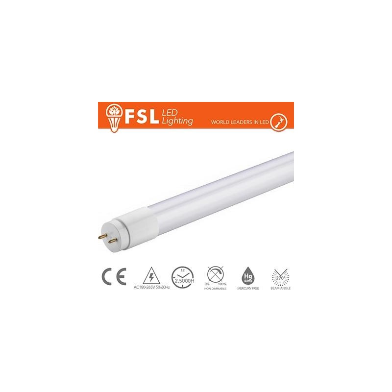 T8 LED Tubo Vetro - 22W 2000LM 6500K 120cm