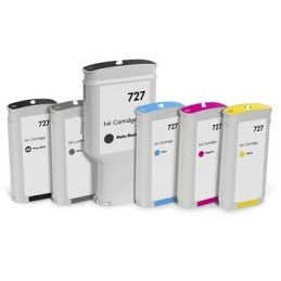 Yellow Compatible  Hp T1500,T2500,T920,T930-130ML 727