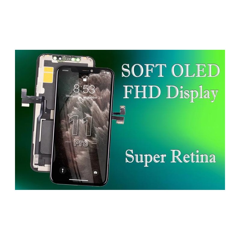 Lcd per iPhone 11 Pro Oled Soft FHD Selezione A+ Alta Qualit