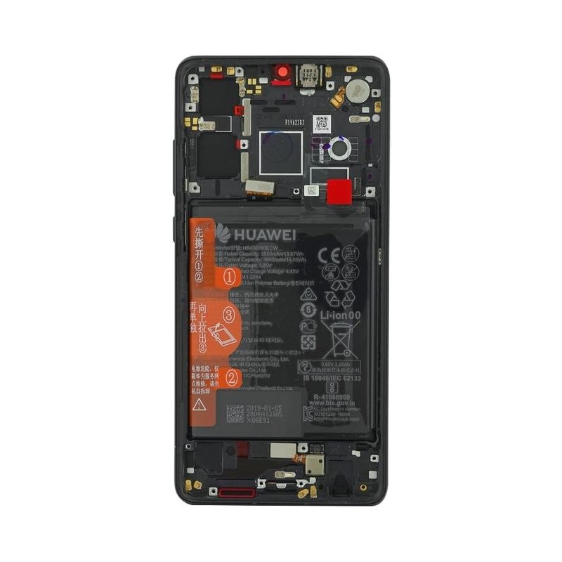 Lcd per Huawei P30 02354HLT Service Pack Nero