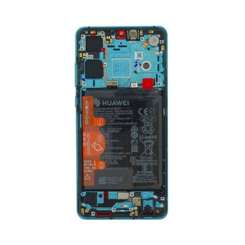 Lcd per Huawei P30 02354HRH Service Pack Aurora Blu