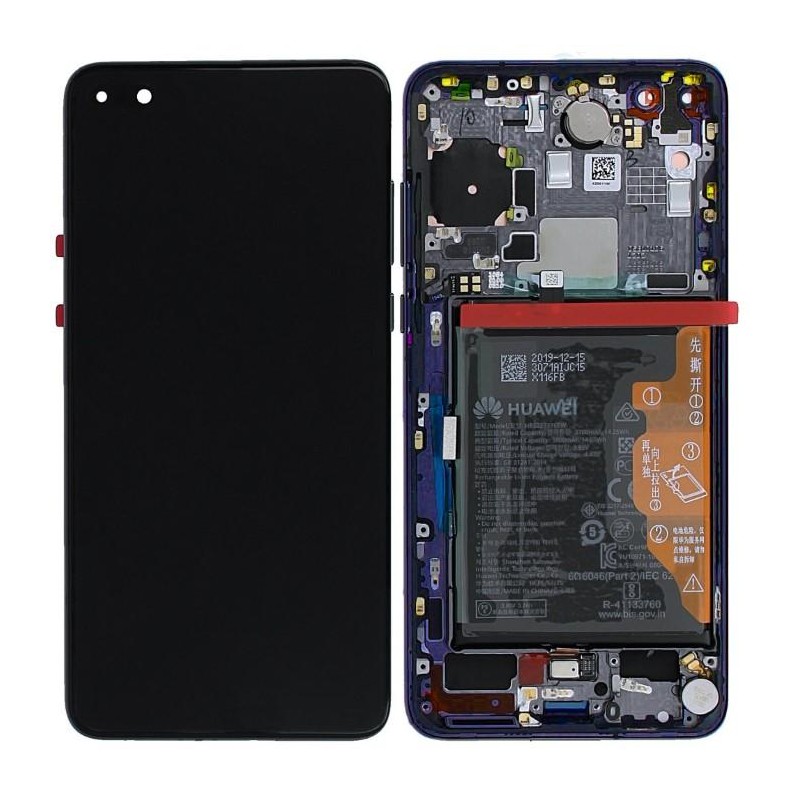 Huawei P40 Pro LCD ELS-NX9 ELS-N09 Blu Service Pack