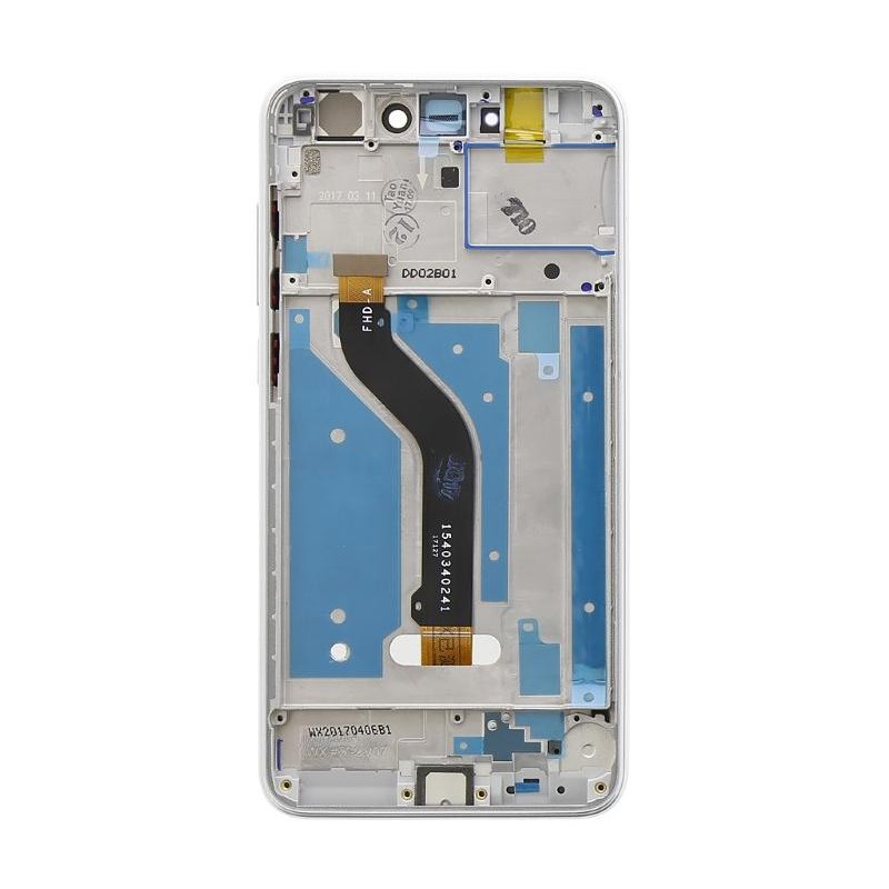 LCD + Touch Originale +Frame Huawei P8 & P9 Lite 2017 Bianco