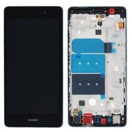 LCD + Touch Originale con Frame per Huawei P8 Lite Nero