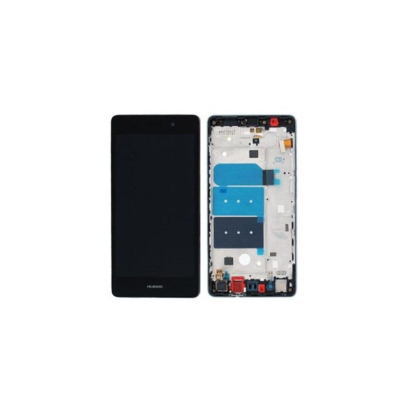 LCD + Touch Originale con Frame per Huawei P8 Lite Nero