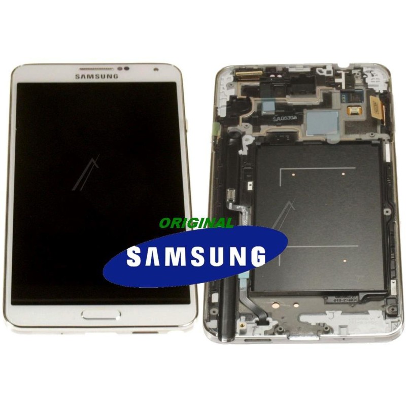 LCD + TOUCH ORIGINAL GALAXY NOTE3 N9005 BIANCO GH9715209B