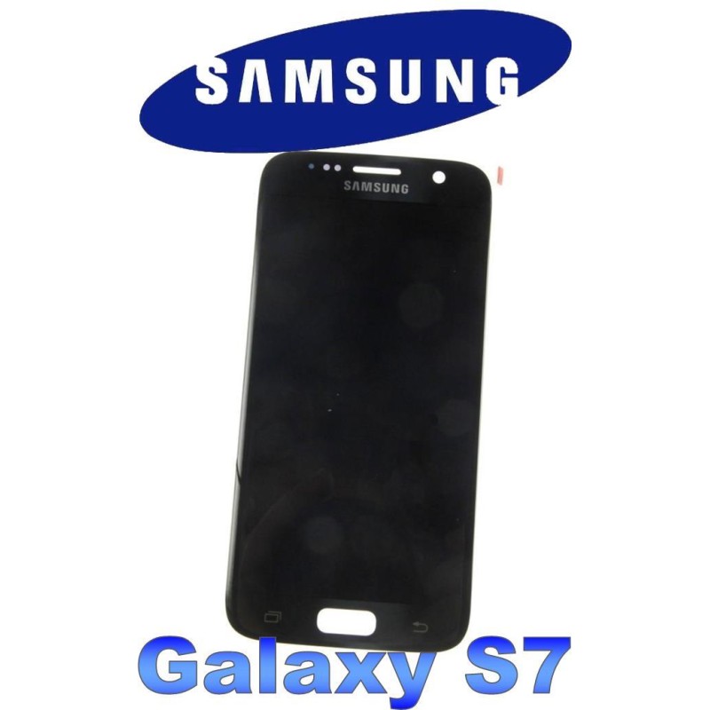 LCD + TOUCH PER GALAXY S7 ORIGINALE NERO GH97-18523A