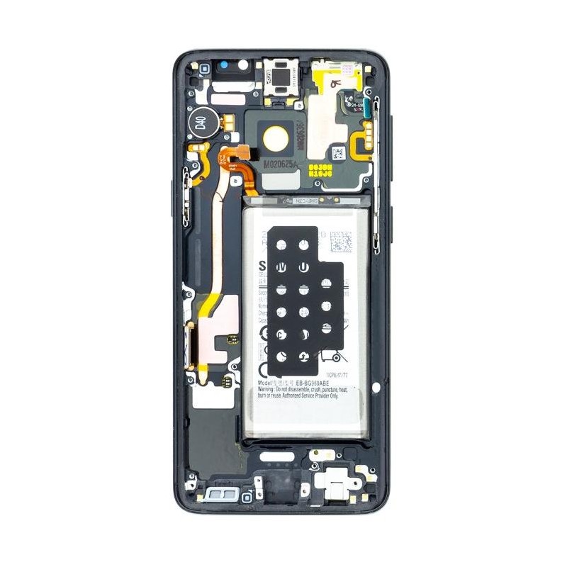 Lcd Samsung S9 Originale con Batteria sensori e acc Nero