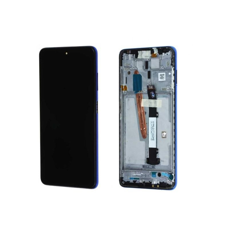 Lcd Originale Xiaomi Poco X3 Blu Cobalto 560002J20C00