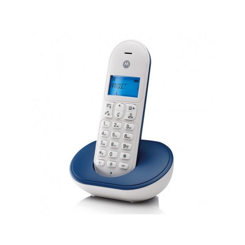 Telefono Cordless Dect Motorola T101 Blu