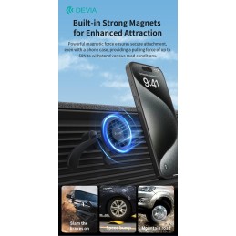 Supporto Magnetico da auto per smartphone su bocchetta aria