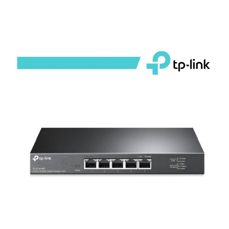 TP-Link Switch Desktop 5 Porte 2.5G - TL-SG105-M2