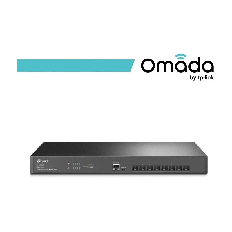 Omada Switch Managed Fibra L2+ 8 Porte 10GE SFP+ - SX3008F