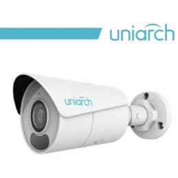 8MP Uniarch Bullet IPCamera,Ottica 2.8mm con Audio