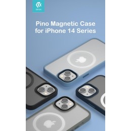 Cover Magnetica Pino con Apple Magsafe per iPhone 14 Nera