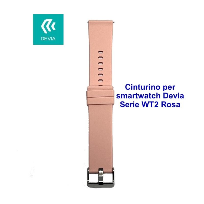 Cinturino per smartwatch Devia Serie WT2 Rosa