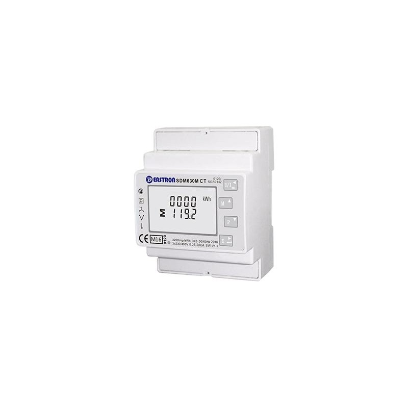 METER Contatore di energia trifase SDM630 V2 Certificato MID